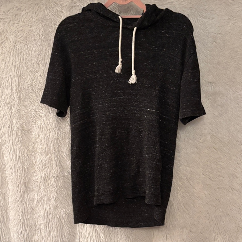 Arizona Men’s Short Sleeve Hooded Shirt size Medium - Picture 2 of 5